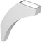 Ekena Millwork 4-in. W x 20-in. D x 28-in. H Thorton Architectural Grade PVC Knee Brace BRCP04X20X28THR - alternate 6
